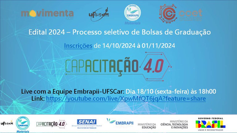 Divulgação Edital Bolsas - Embrapii UFScar 2024.jpg