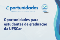 Embrapii-UFSCar Materiais abre oportunidades de bolsas para estudantes de graduação